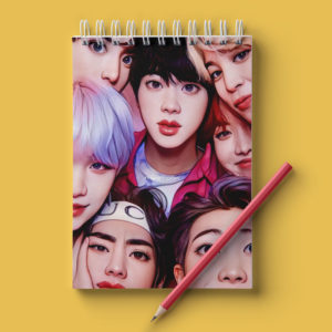 блокноты k-pop bts