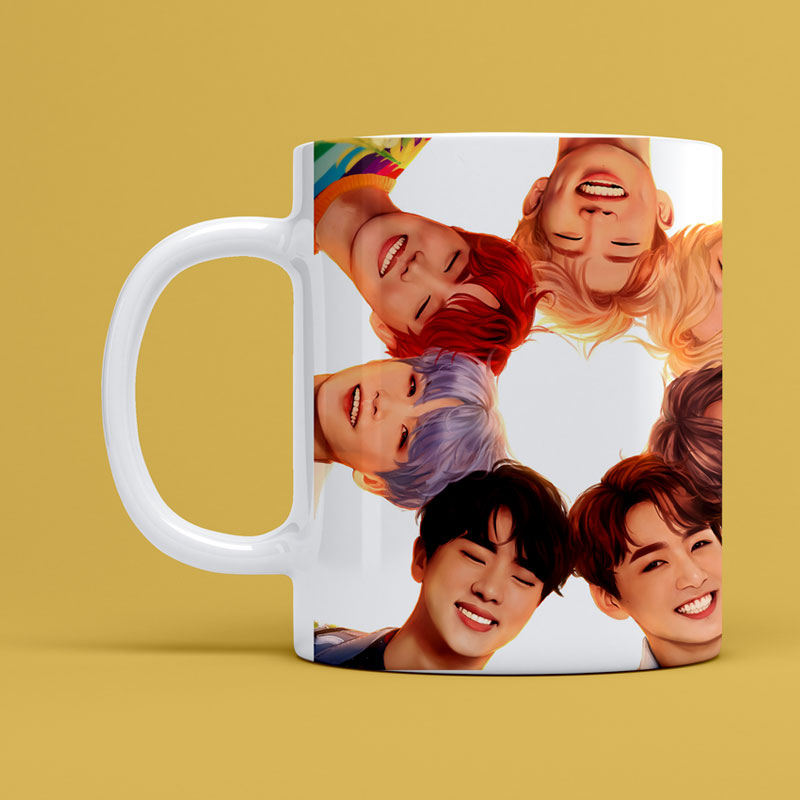 Кружки k-pop bts